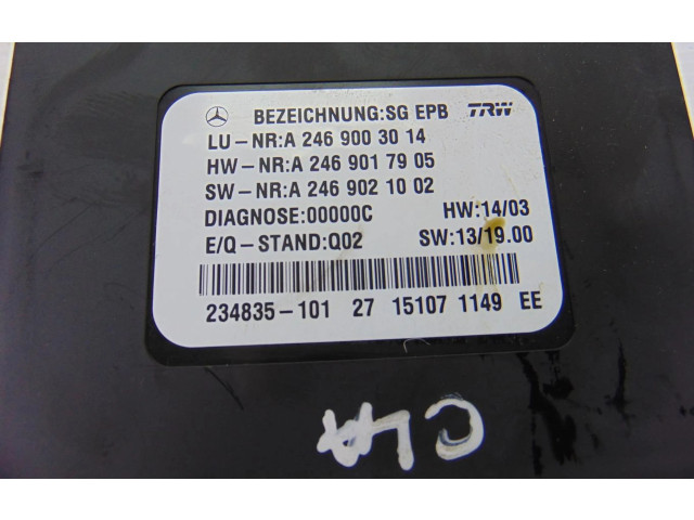 Řídící jednotka A2469003014 Mercedes-Benz CLA C117 X117 W117 2015