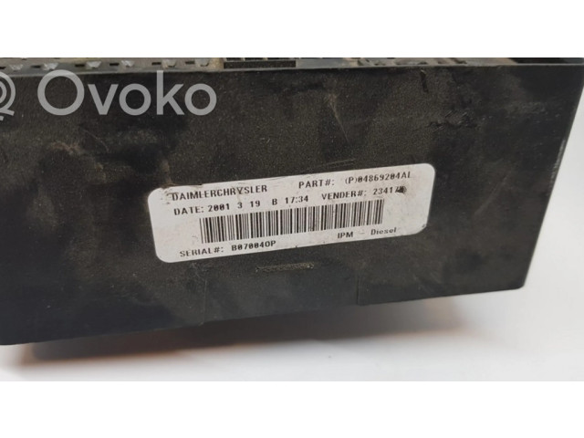 Блок предохранителей 04869200AL Chrysler Voyager