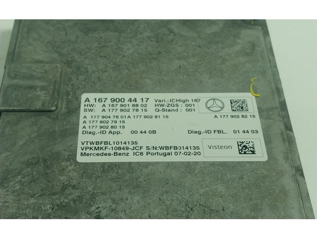 Блок управления A1679004417, A1679004417   Mercedes-Benz GLE W167