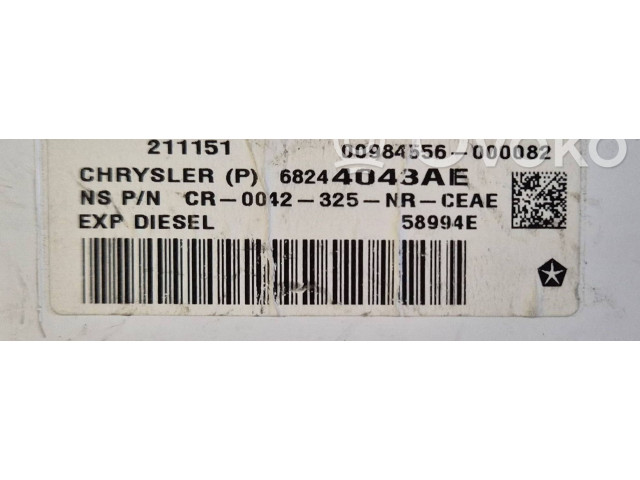 Панель приборов P68244043AE, 68244043AE Jeep Grand Cherokee