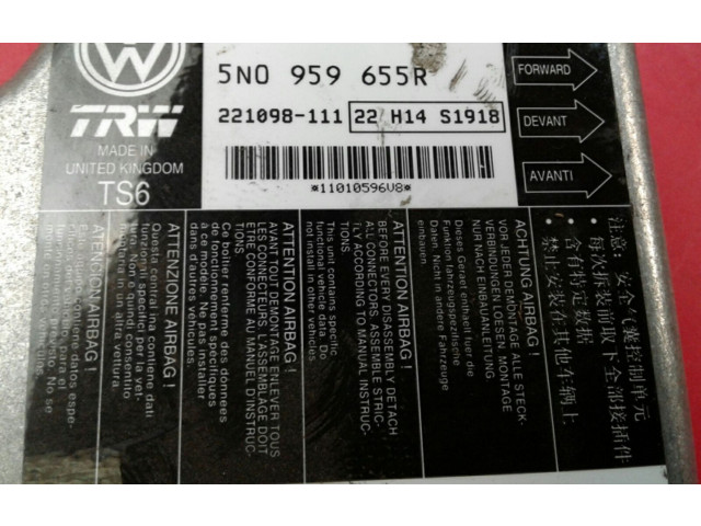 Блок подушек безопасности 5N0, 655R   Volkswagen PASSAT B7