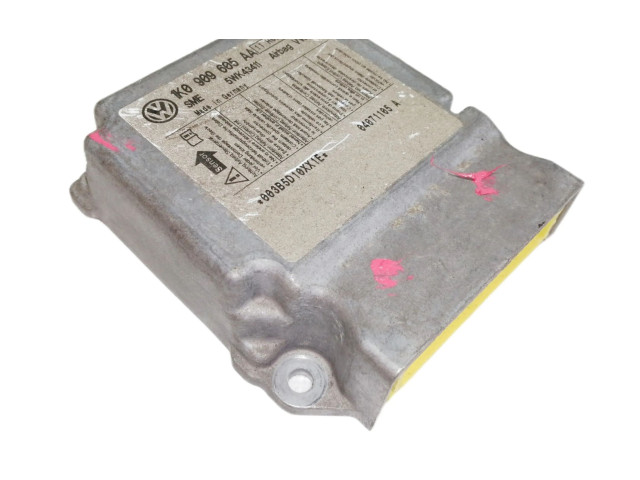 Блок подушек безопасности 1K0909605AA, 5WK43411 Skoda Octavia Mk2 (1Z)