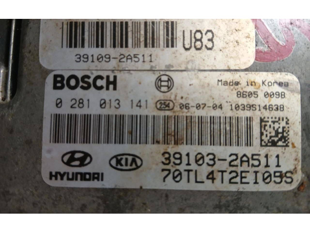 Блок управления двигателя 391092A511, 391032A511   Hyundai Getz