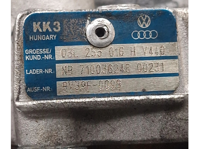  Турбина Skoda Rapid (NH)  03L253016H, NB71003624600231   для двигателя CAYC      