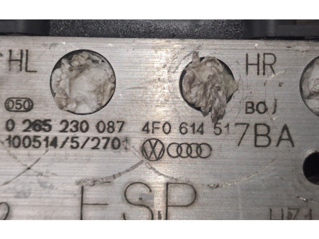 Блок АБС 4F0614517BA, 0265230087   Audi  A6 S6 C6 4F  2004 - 2011 года