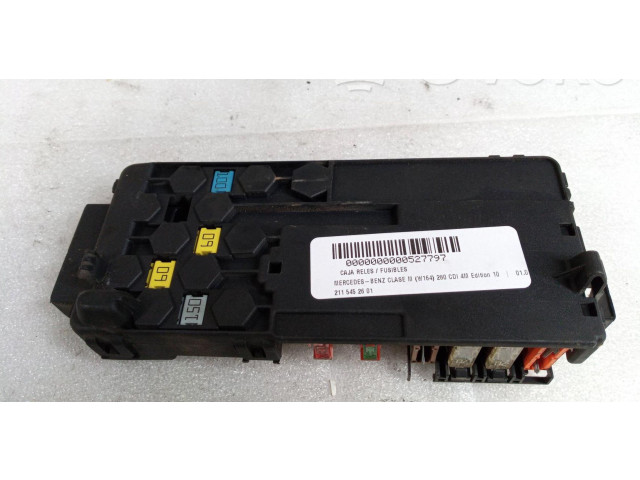 Блок предохранителей A2115452601   Mercedes-Benz ML W164    