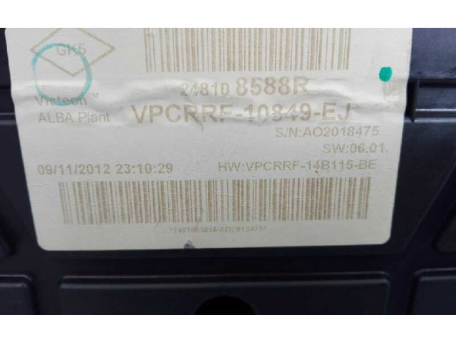 Панель приборов 248104203R, VPCRRF10849EJ Renault Clio III