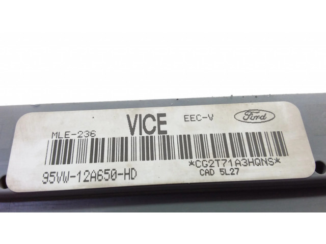 Блок управления двигателя 95VW12A650HD, F5SB14A624AA Ford Galaxy