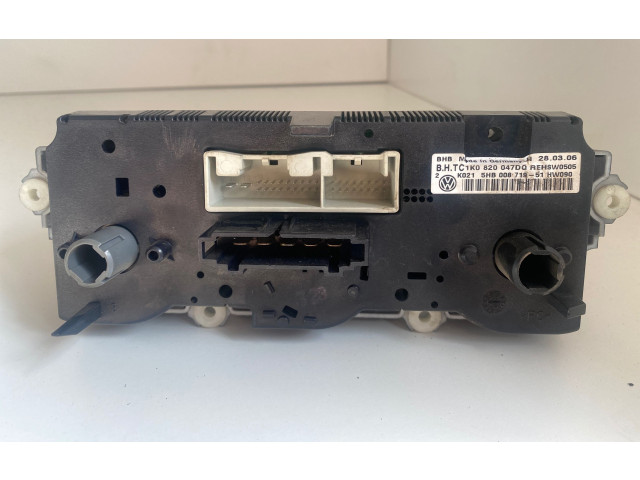 Блок управления климат-контролем 1K0820047DQ Volkswagen PASSAT B6