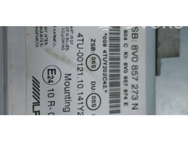 Дисплей    8V0857273N, 8V0857273C   Audi A3 S3 8V