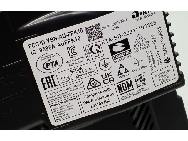 Панель приборов 81A920790C, 0263742090 Audi Q2 -