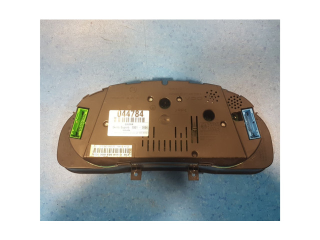 Панель приборов 3U0920911D, 3U0920911D Skoda Superb B5 (3U)