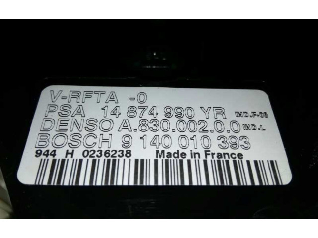 Модуль блока управления кондиционером 14874990YR   Citroen C8