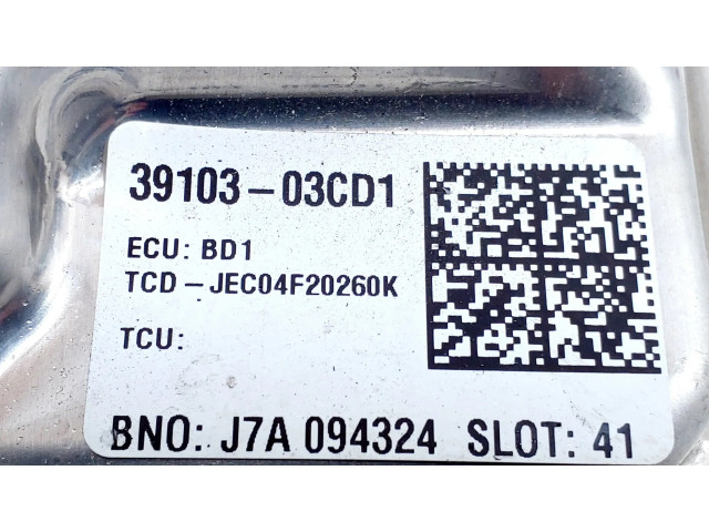 Блок управления двигателя 3919903AG0, 3910303CD1 KIA Ceed