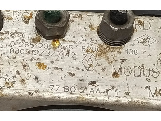 Jednotka ABS 0265232075, 0265232075   Renault Modus 2008