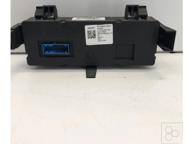 Блок управления климат-контролем 6452C3, 96588239XT   Citroen C2