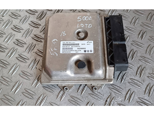 Блок управления двигателя 55258952, BC0104974E   Fiat 500L