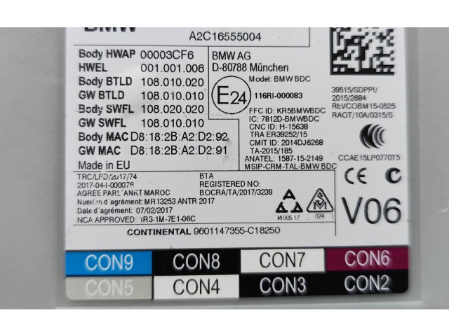 Блок комфорта 8715809, 61.35-8715809-01   BMW X4M F98   