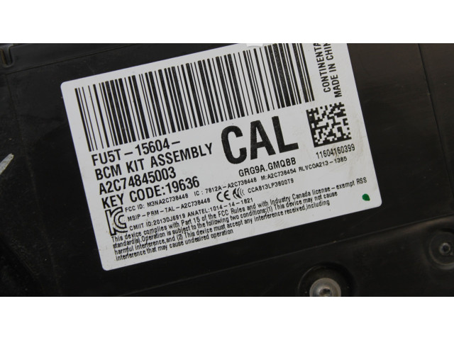 Блок комфорта FU5T15604CAL   Ford Ranger   