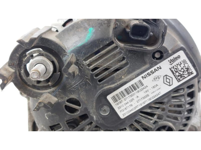 Генератор 231002949R Dacia Duster 1.5