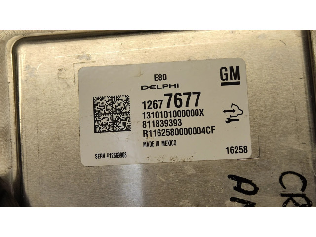 Řídící jednotka 12677677, 811839393 Chevrolet Cruze II 2017