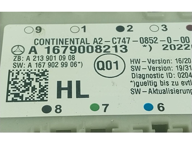 Блок управления A1679008213, A1679008213   Mercedes-Benz GLE W167