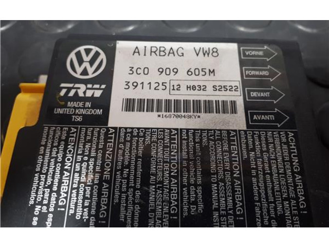 Подрулевой шлейф SRS 3C0909605M   Volkswagen PASSAT B6