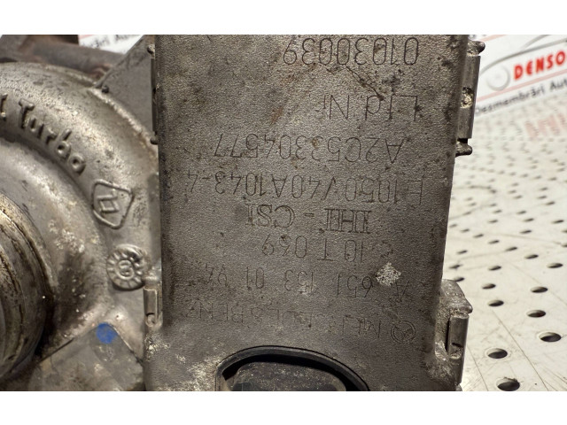 Turbodmychadlo Турбина A6510900480 Jeep Compass