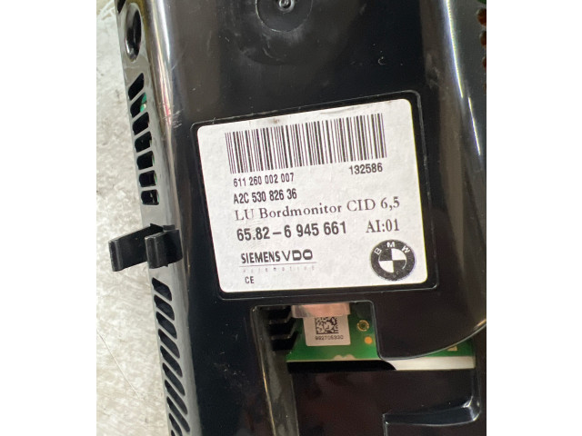 Дисплей 611260002007, 6945661 BMW 5 E60 E61