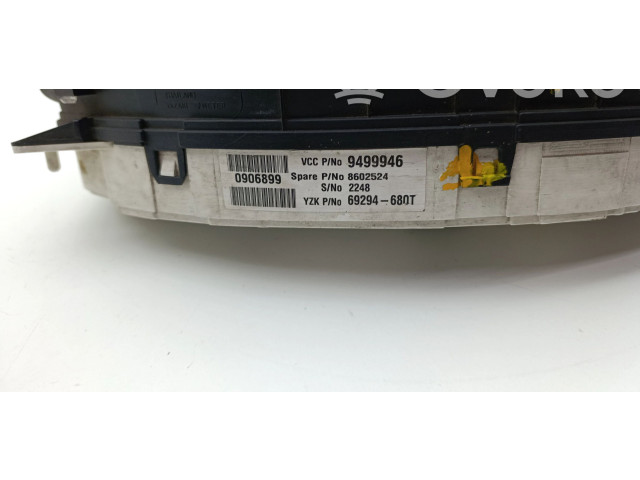 Панель приборов 9499946, 8602524   Volvo XC90       