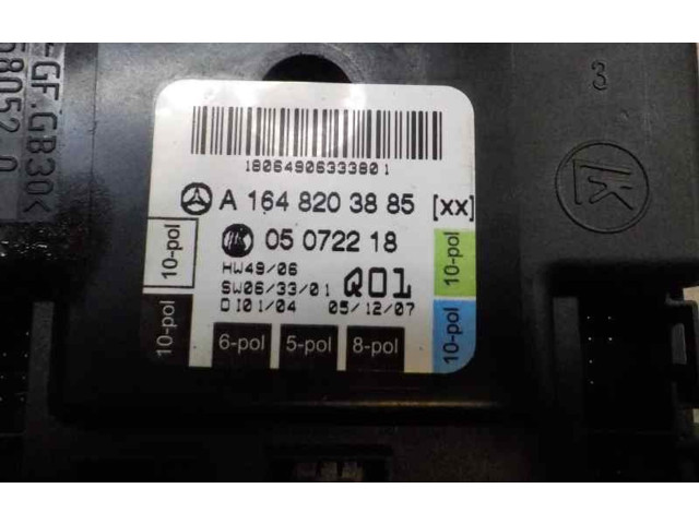 Блок комфорта A1648203885, A1648203885 Mercedes-Benz ML W164