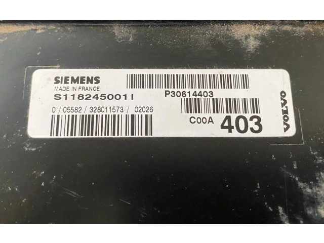 Блок управления двигателя P30614403, S118245001 Volvo S40, V40