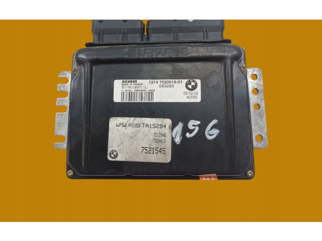 Řídící jednotka 7520019, 89KM Mini One - Cooper Cabrio R52 2002