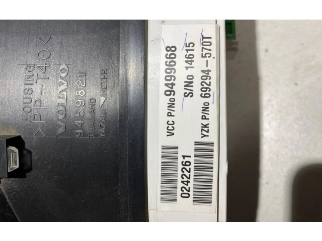 Панель приборов 9499668, 9459821 Volvo V70