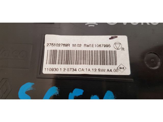 Блок управления климат-контролем 275102769R, 275102769R   Renault Scenic III   Grand scenic III