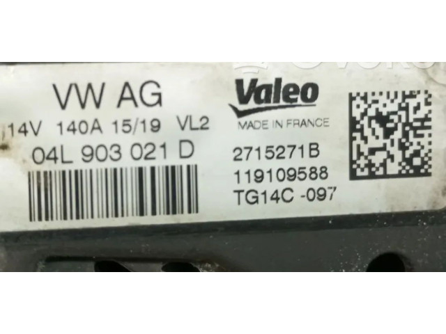 Генератор 04L903021D, 2715271B   Volkswagen Golf VII      