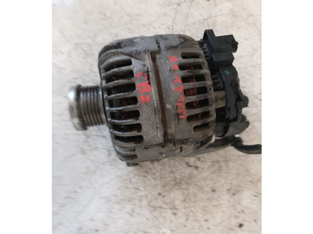 Генератор 03C903025F, 0124525200025   Audi A1      