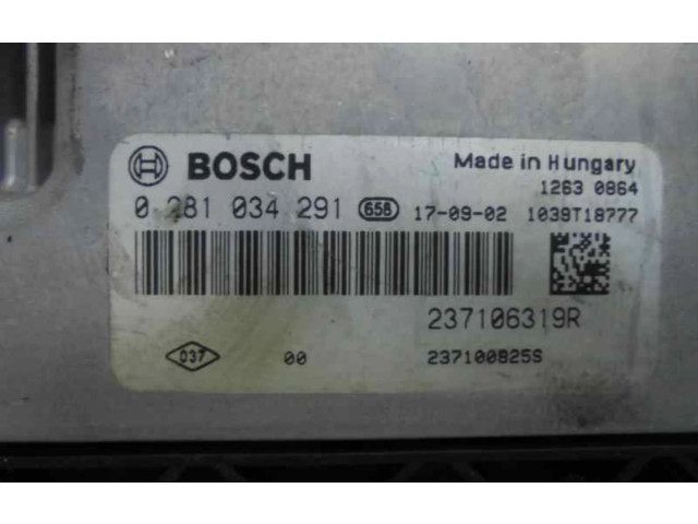 Řídící jednotka 231A07122R Renault Captur 2017