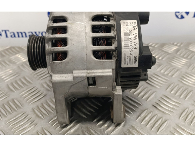 Генератор 03D903025J, 2542746F Skoda Fabia Mk2 (5J)