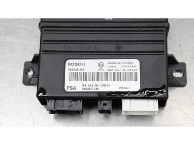 Блок управления 9663821780   Citroen C5