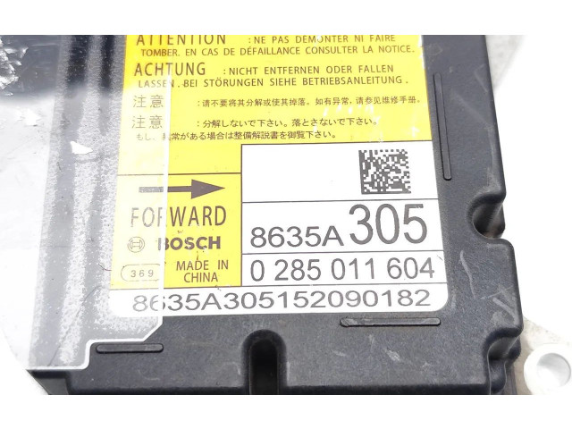 Блок подушек безопасности 8635A305, 0285011604 Mitsubishi Outlander