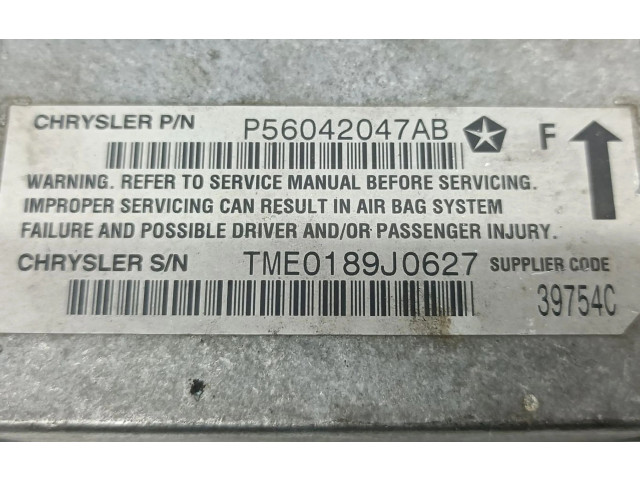 Блок подушек безопасности P56042047AB Jeep Grand Cherokee (WJ)