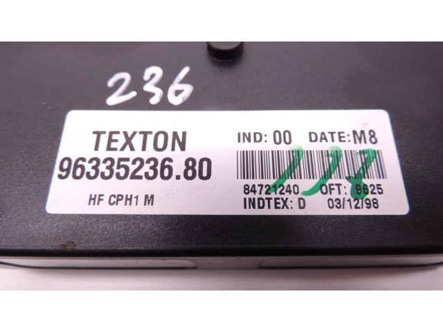 Блок комфорта 9633523680, 84721240   Citroen Xsara   