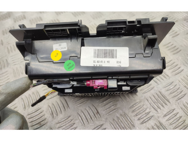 Модуль беспроводной зарядки 3V0035502   Skoda Octavia Mk3 (5E)