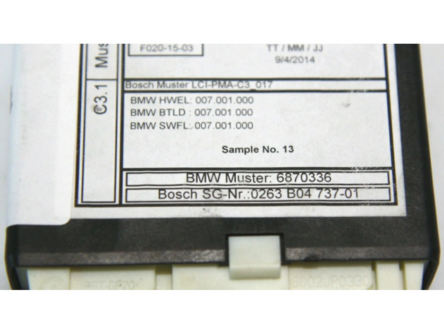 Блок управления 010514, 6870336 BMW 1 F20 F21