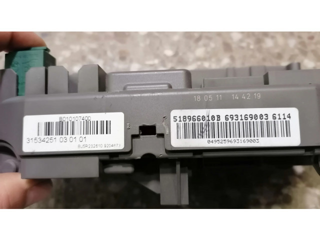 Pojistková skříňka 51896601, 693169003 BMW X5 E70 2012