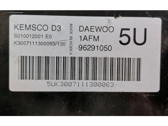 Řídící jednotka 96291050   Daewoo Matiz 2001