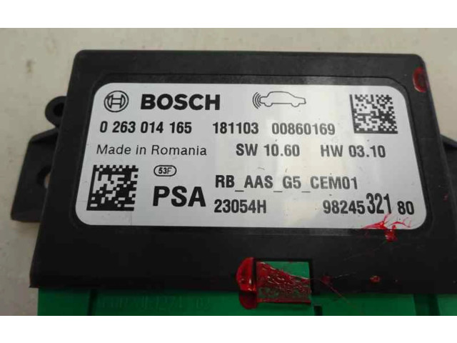 Блок управления 9824532180   Citroen C-Elysée