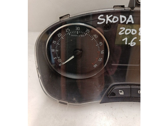 Панель приборов 5J0920810D, A2C53356352   Skoda Fabia Mk2 (5J)       