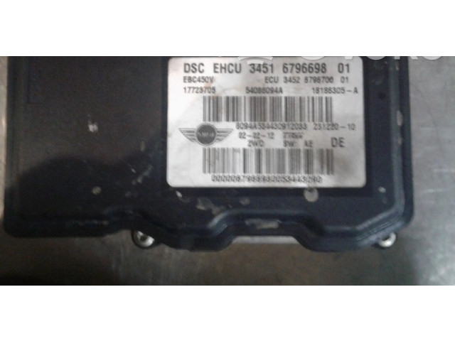 Блок АБС 679669801, 34516874553 Mini One - Cooper Coupe R56 2005 - 2014 года